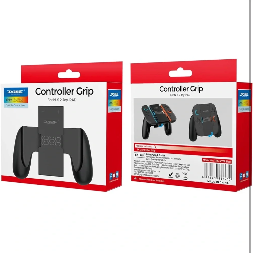 Dobe Charger Grip for N-Switch 2 Joy-Con Controller Comfort Gamepad Play